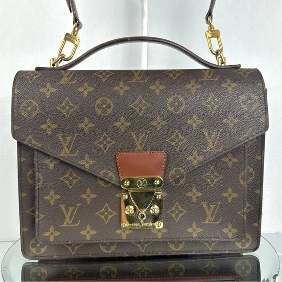 LOUIS VUITTON Monogram Monceau Shoulder/Crossbody 2 Way Bag - Picture 1 of 12